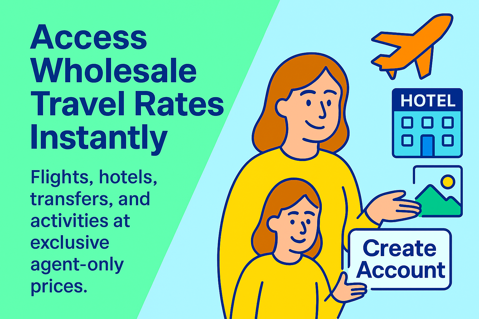 Access Wholesale Travel Rates Instantly