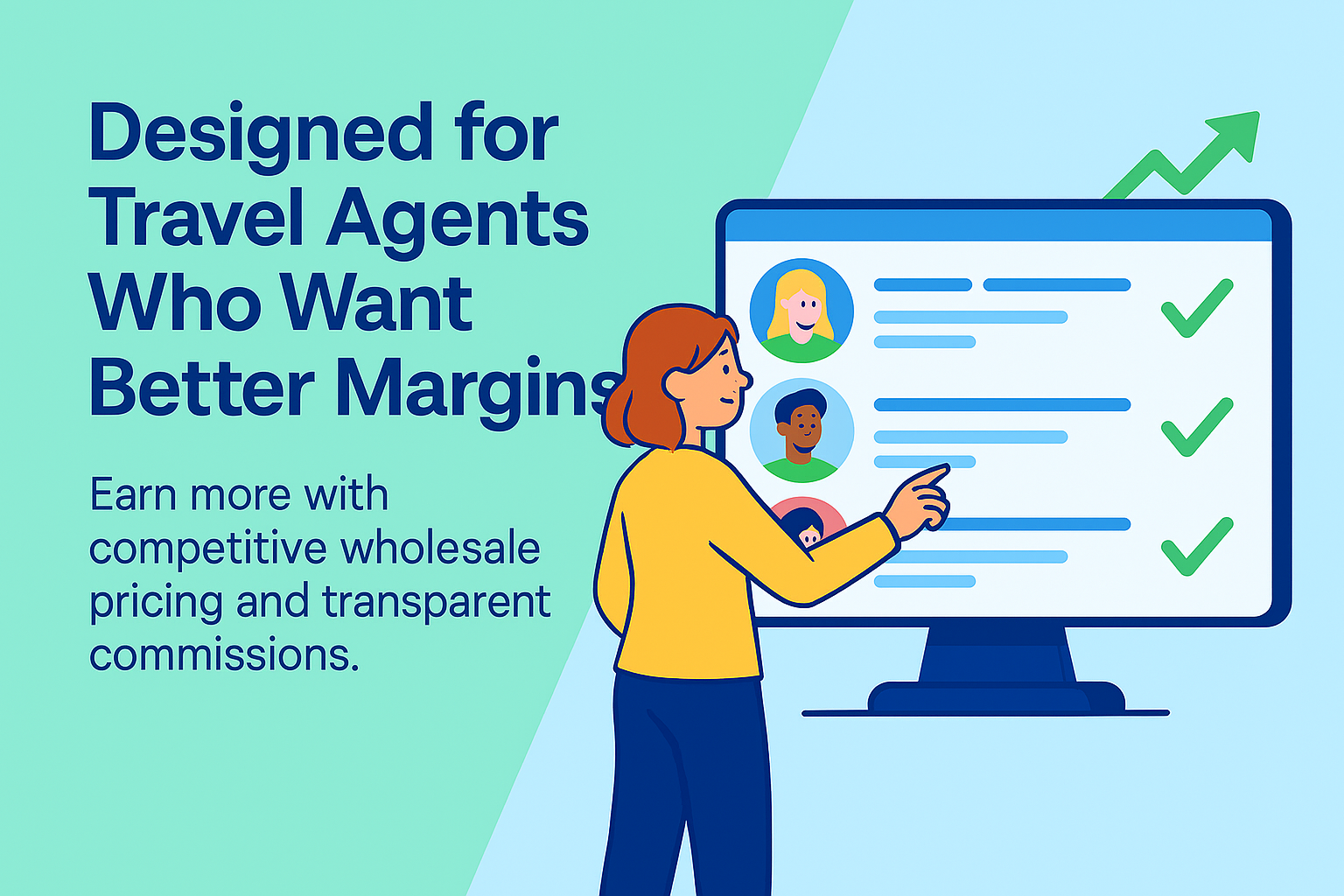 Designed for Travel Agents Who Want Better Margins